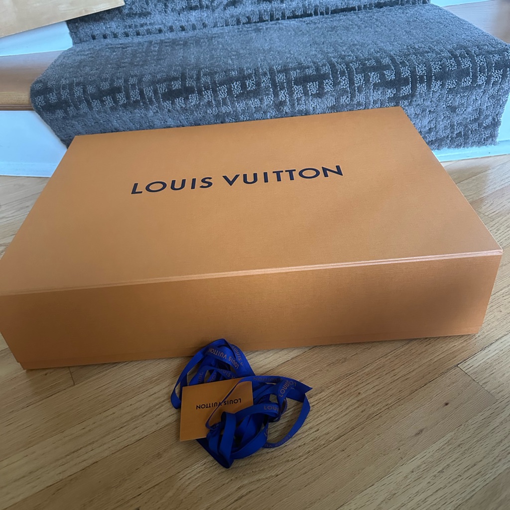Empty And Authentic Louis Vuitton Box